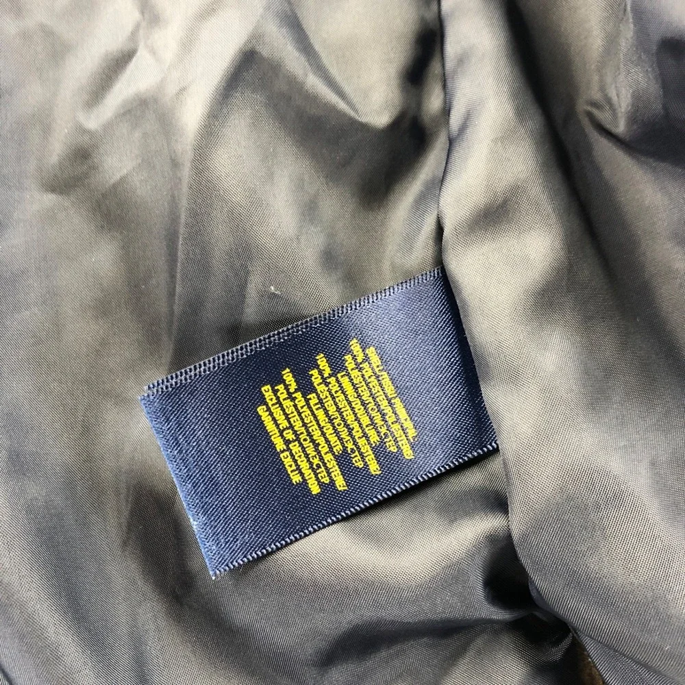 Polo Ralph Lauren Toddler Jacket 2T Boys Navy Blue Diamond Quilted Corduroy Trim